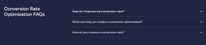 Answer on Questions on the FAQ section of the relevant page