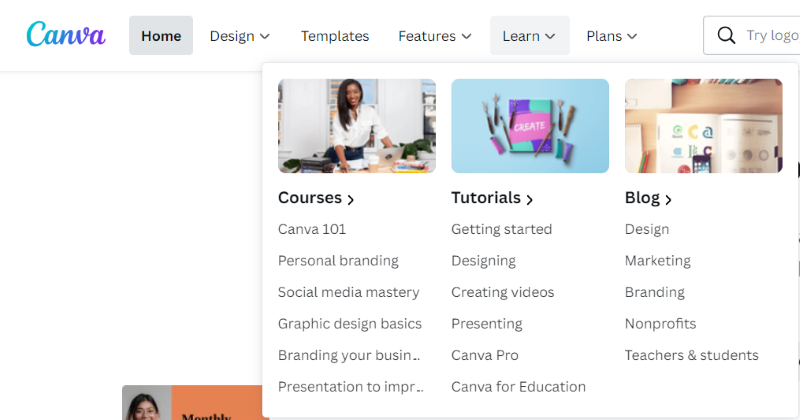 Canva UX