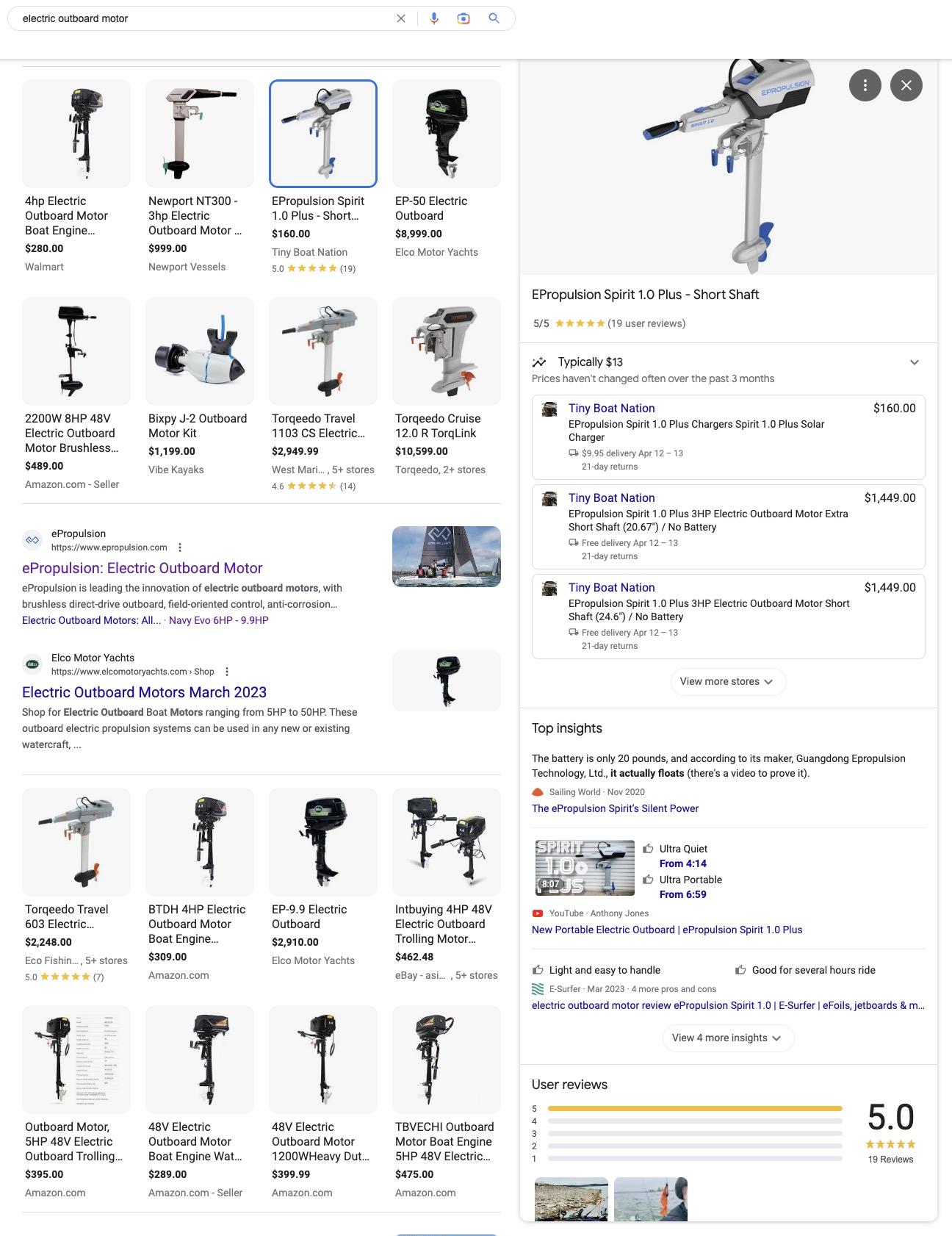 Shopping Products & Reviews