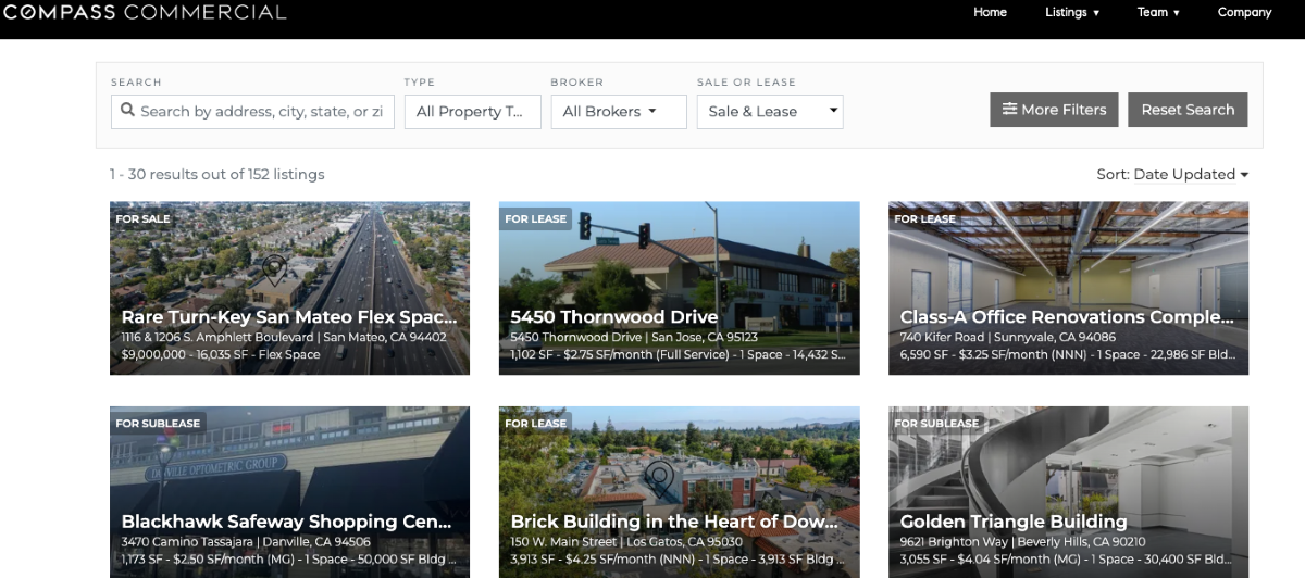 List Properties on Your Website