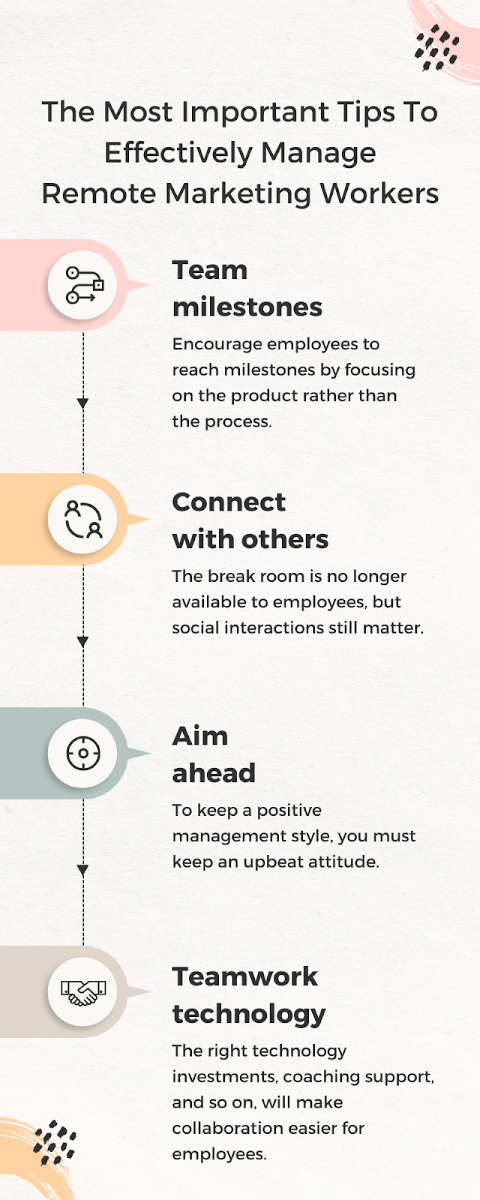 Important tips to effectively manage remote marketing workers