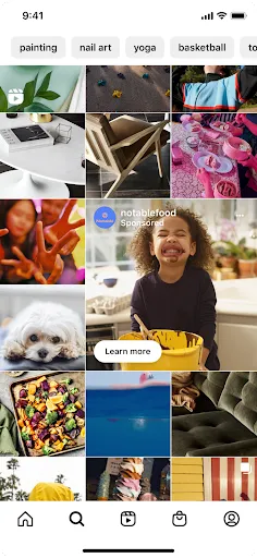 Explore ads