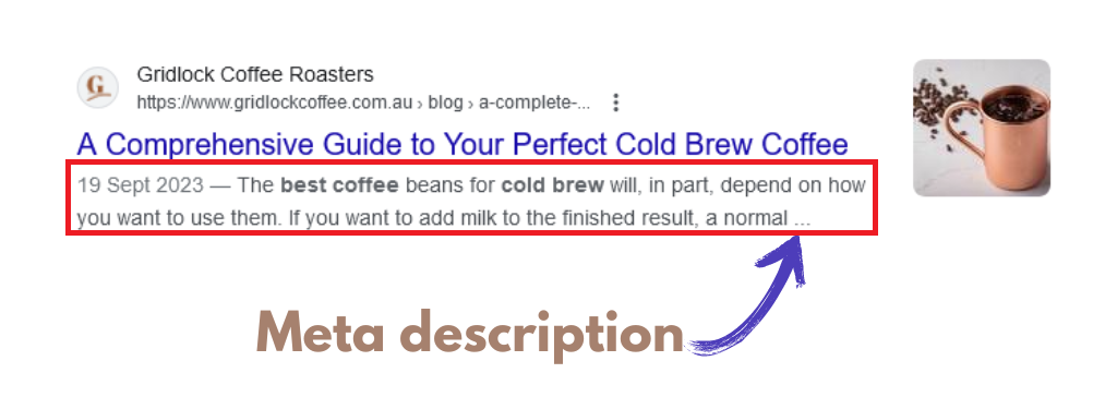 Feature Unique Meta Descriptions