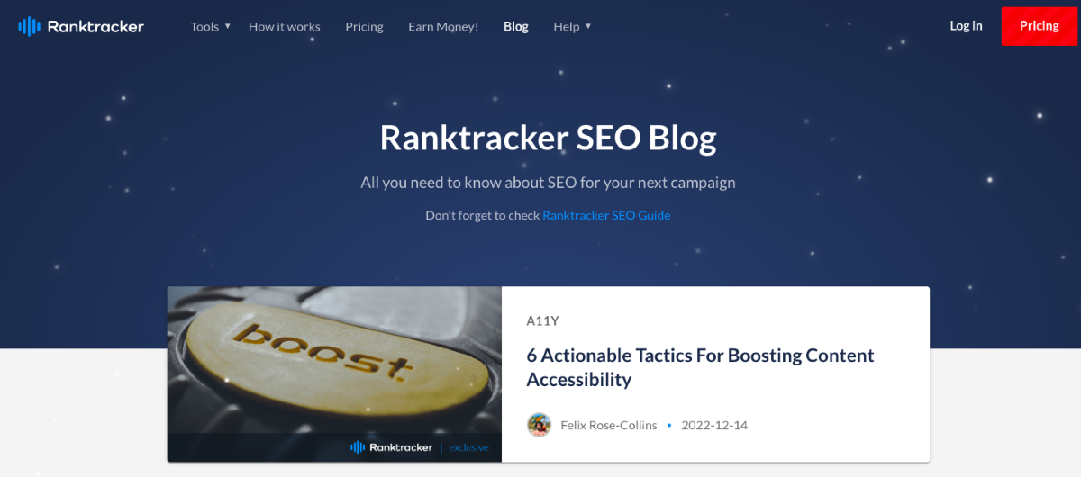 Write Guest Posts