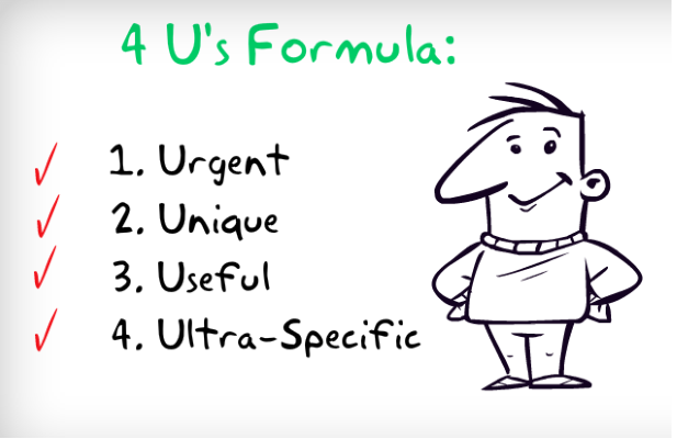 The 4 U’s formula
