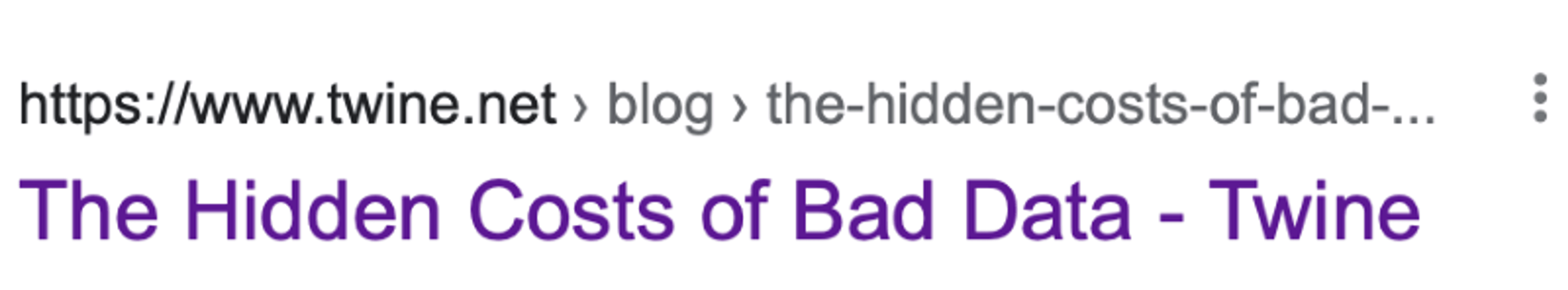 Example of Twine's title