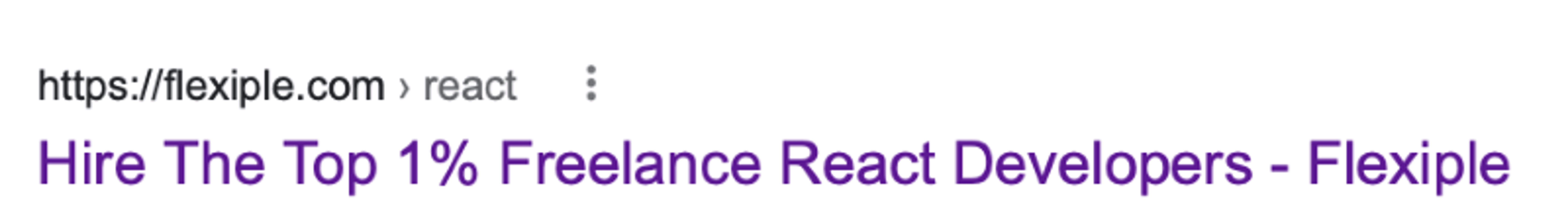 Example of using "Top" in page title