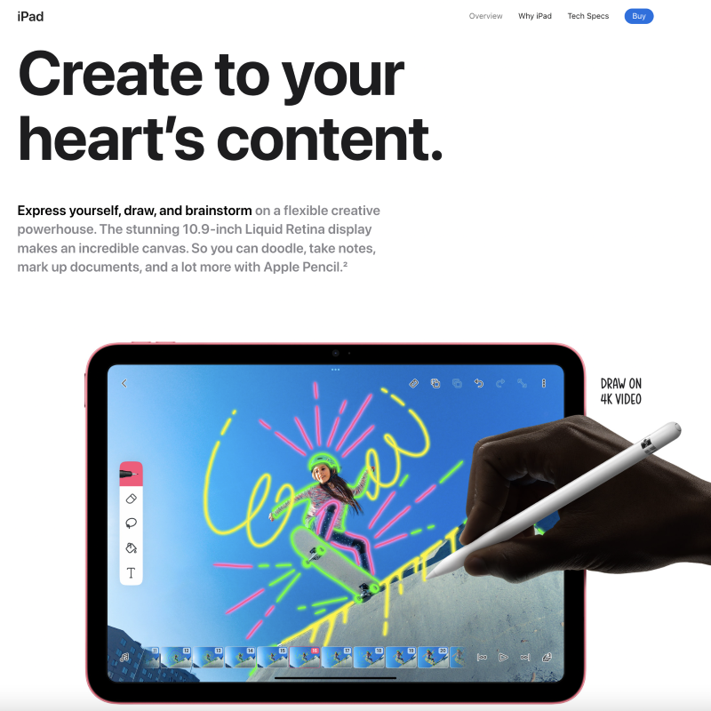 Create to hert's content