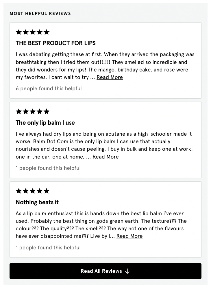 Glossier - reviews