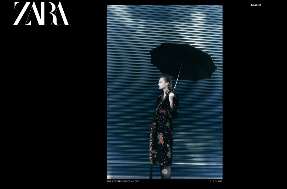 Zara - onepager