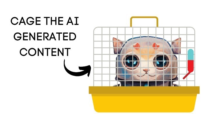 Be Careful with AI-Created Content