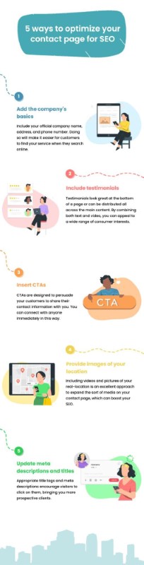 5 ways to optimize your contact page for SEO