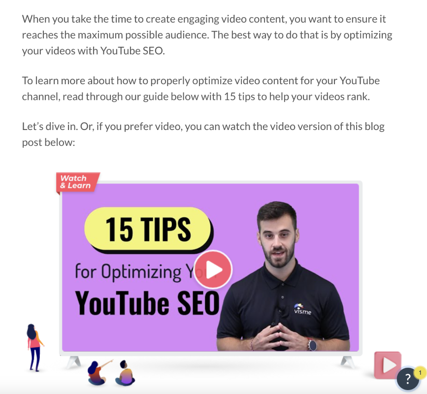 Include Video and Infographics in Long-Form Posts