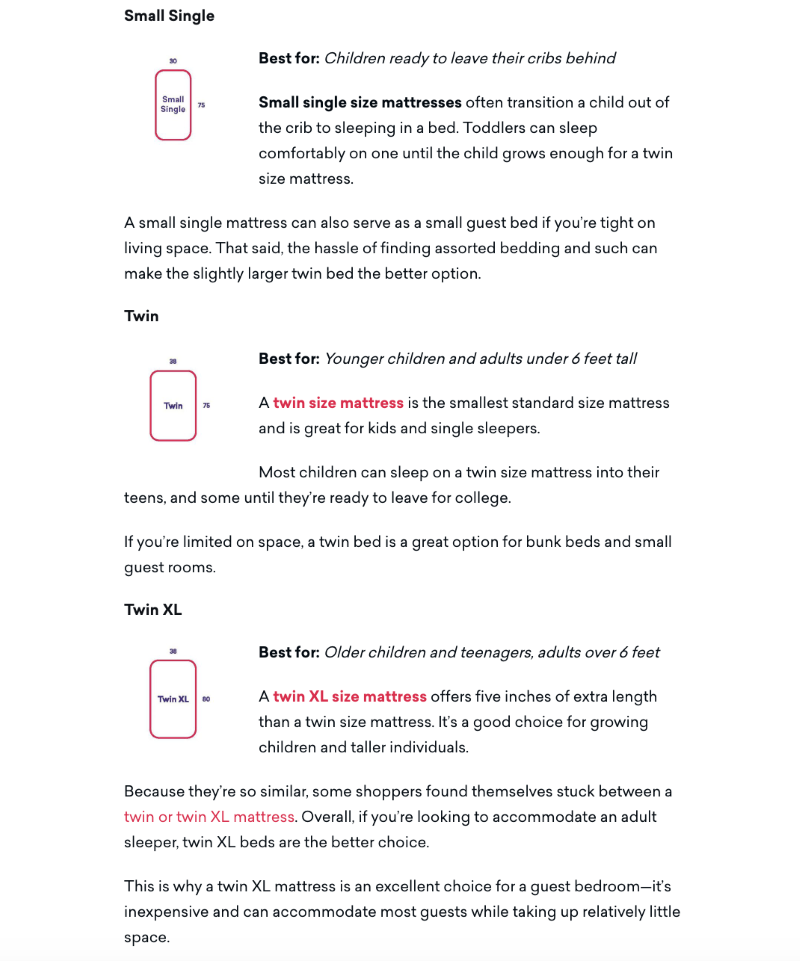 The post is also highly scannable, thanks to logical subheadings and proper formatting principles