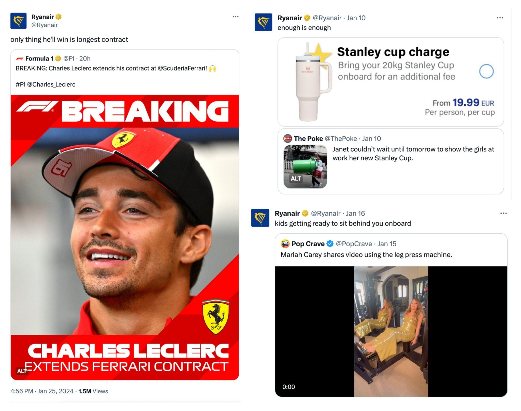Ryanair Twitter