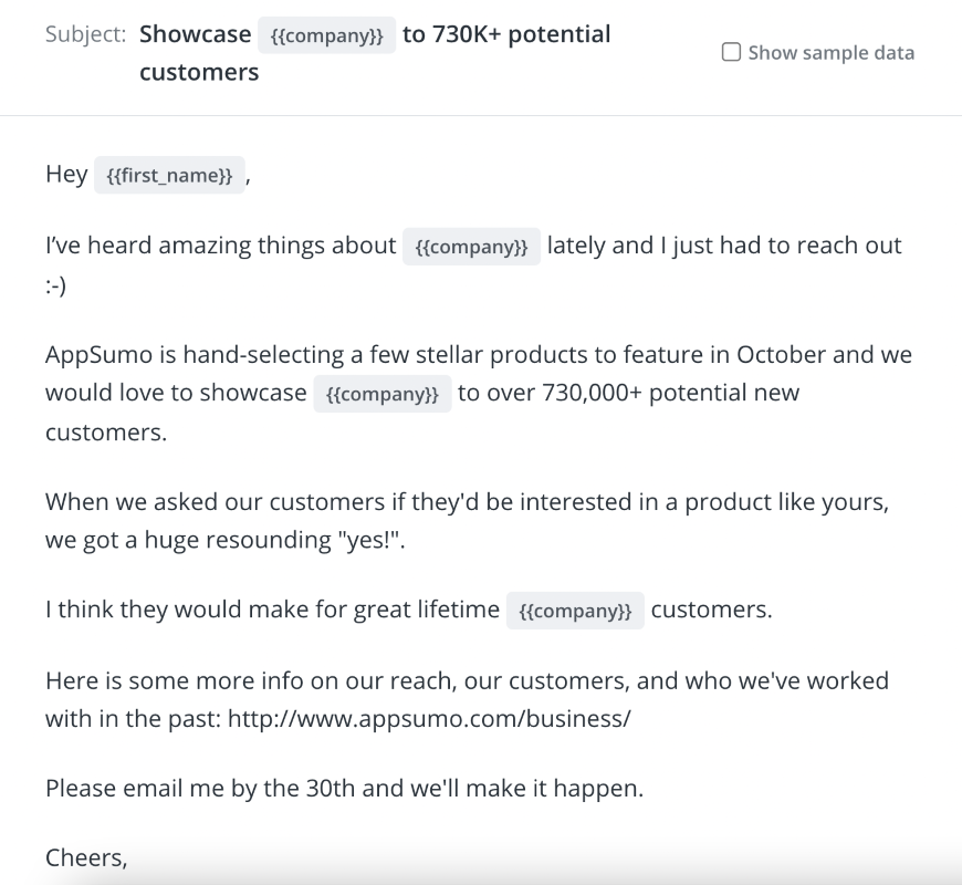 Write Personalized Cold Emails