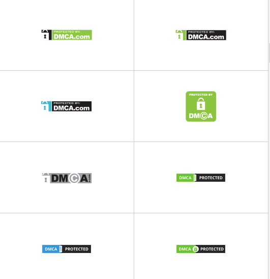File for DMCA badge