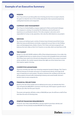 Example of an executive summary