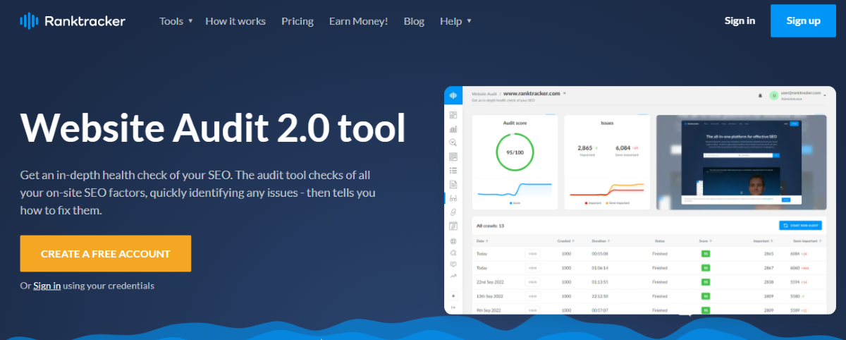 Run an SEO audit