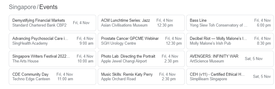 Events/Event Schedule