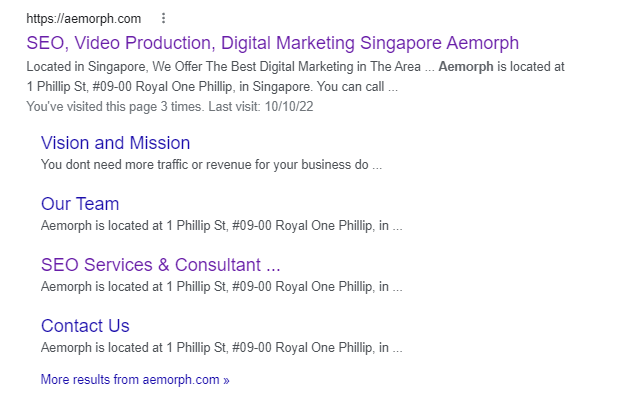 Site Links