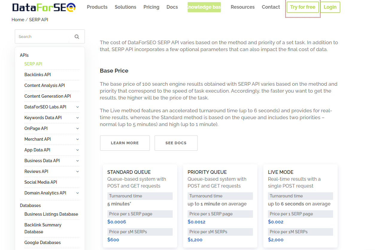 DataForSEO