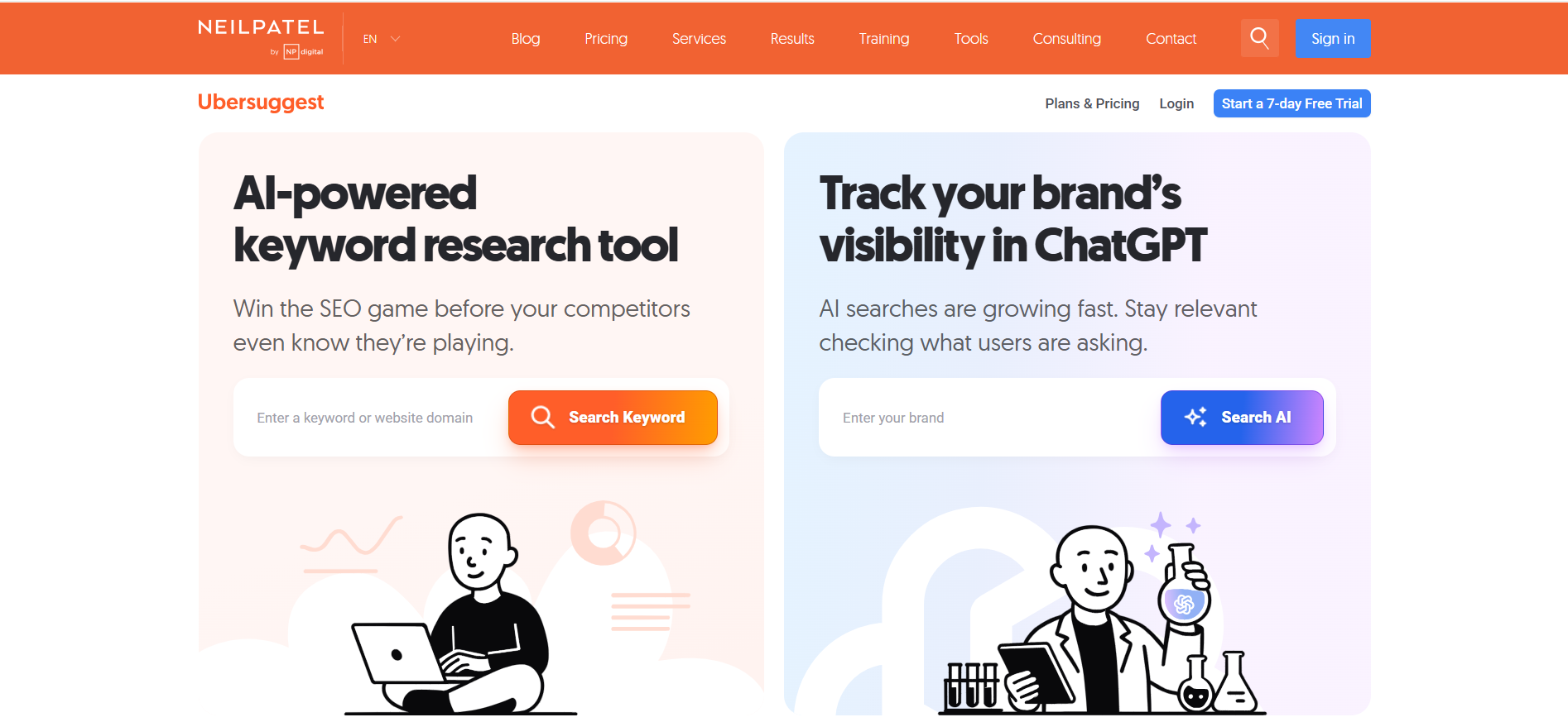 Ubersuggest