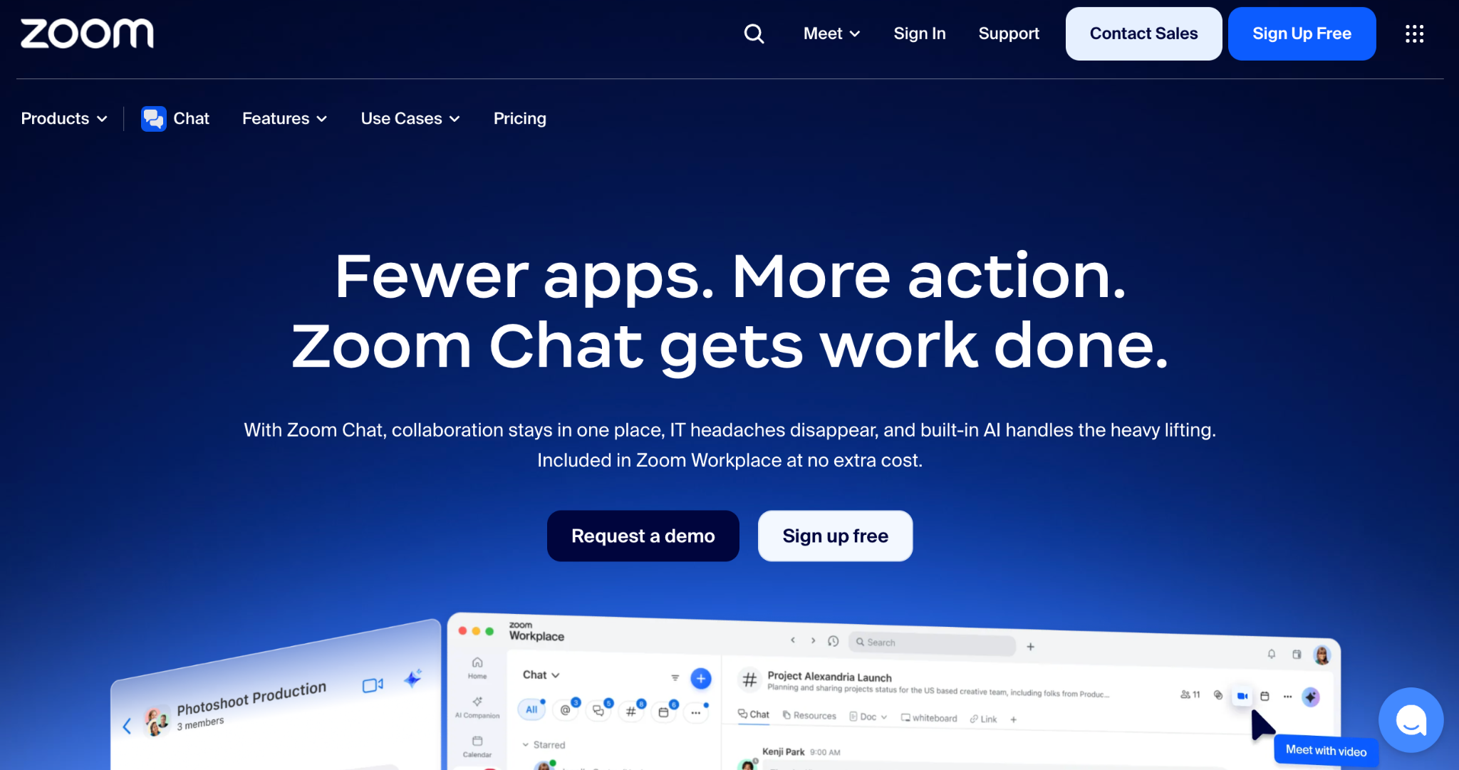 Zoom Team Chat