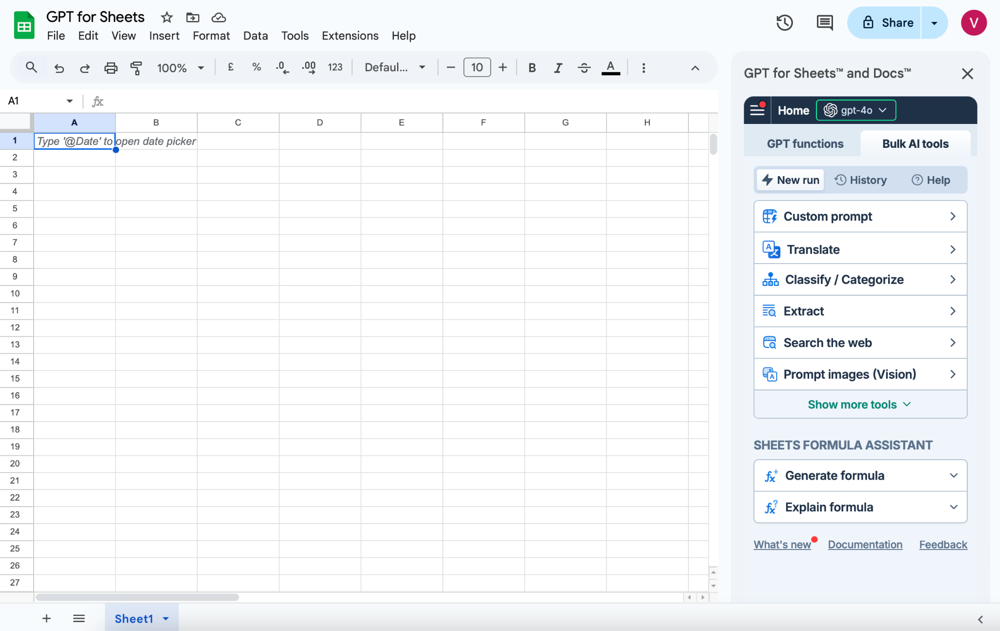 Google Sheets in 2025