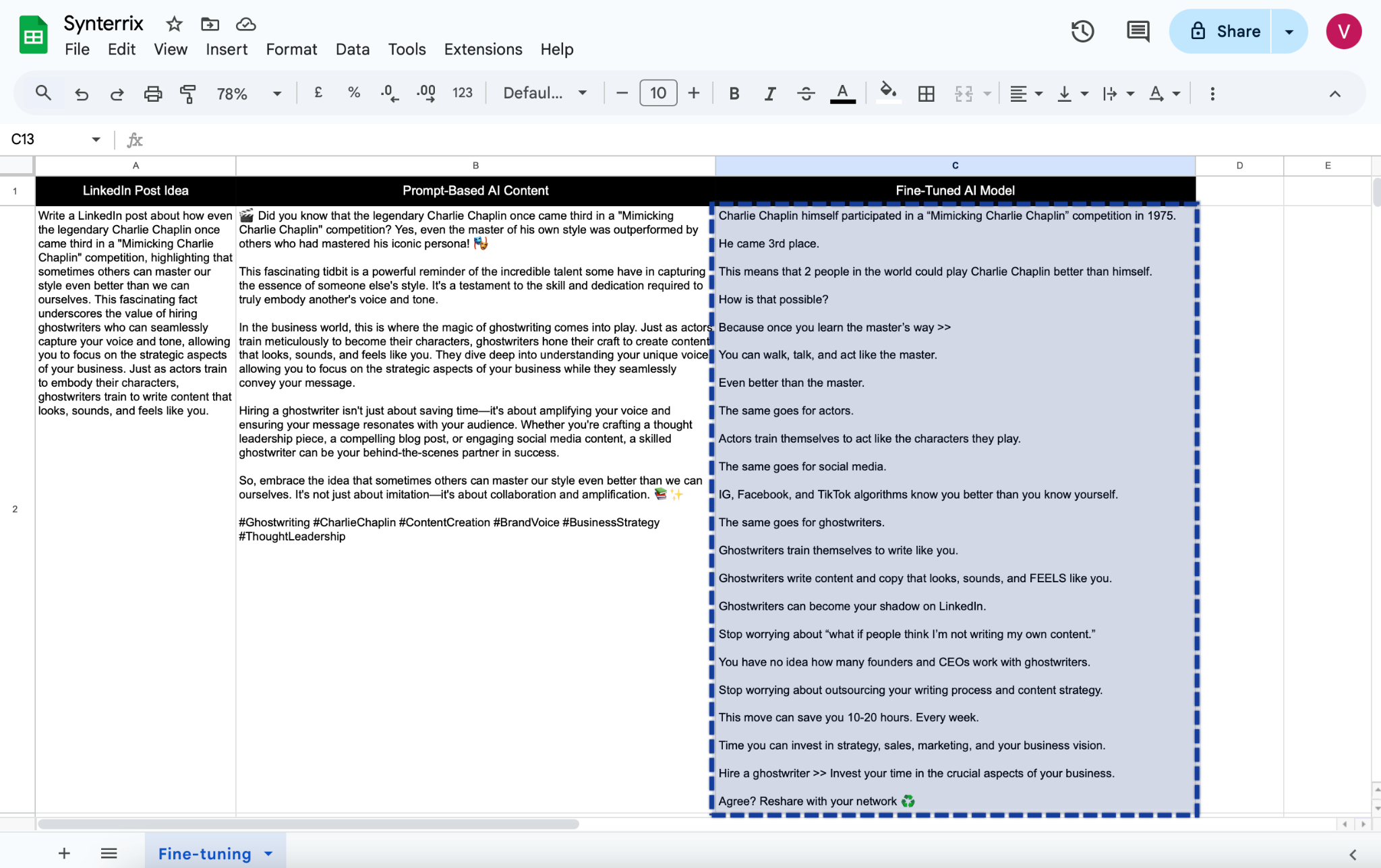 Google Sheets in 2025