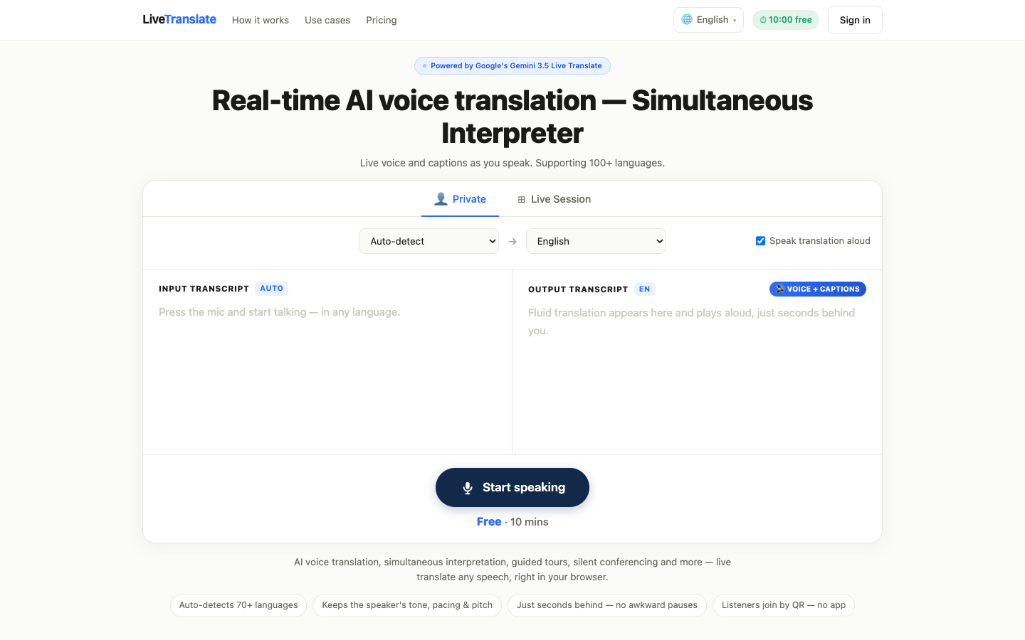 LiveTranslate