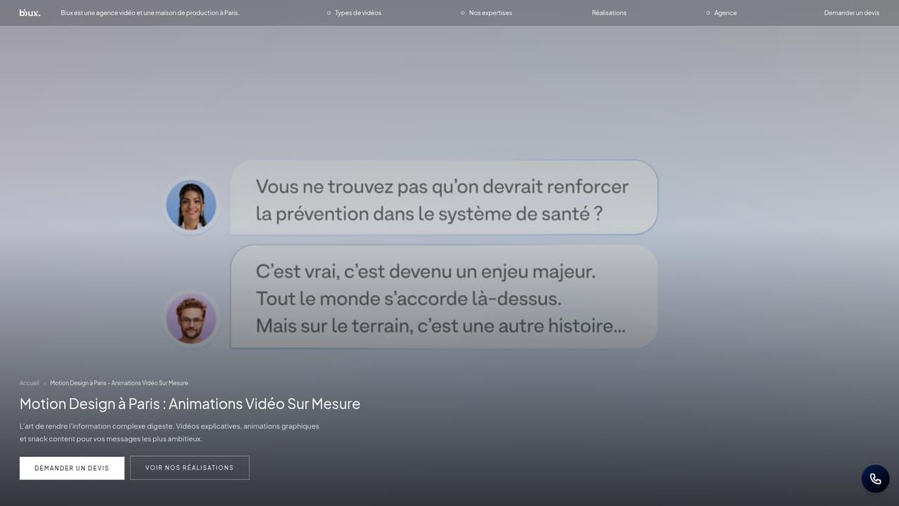 Best motion design agencies in France