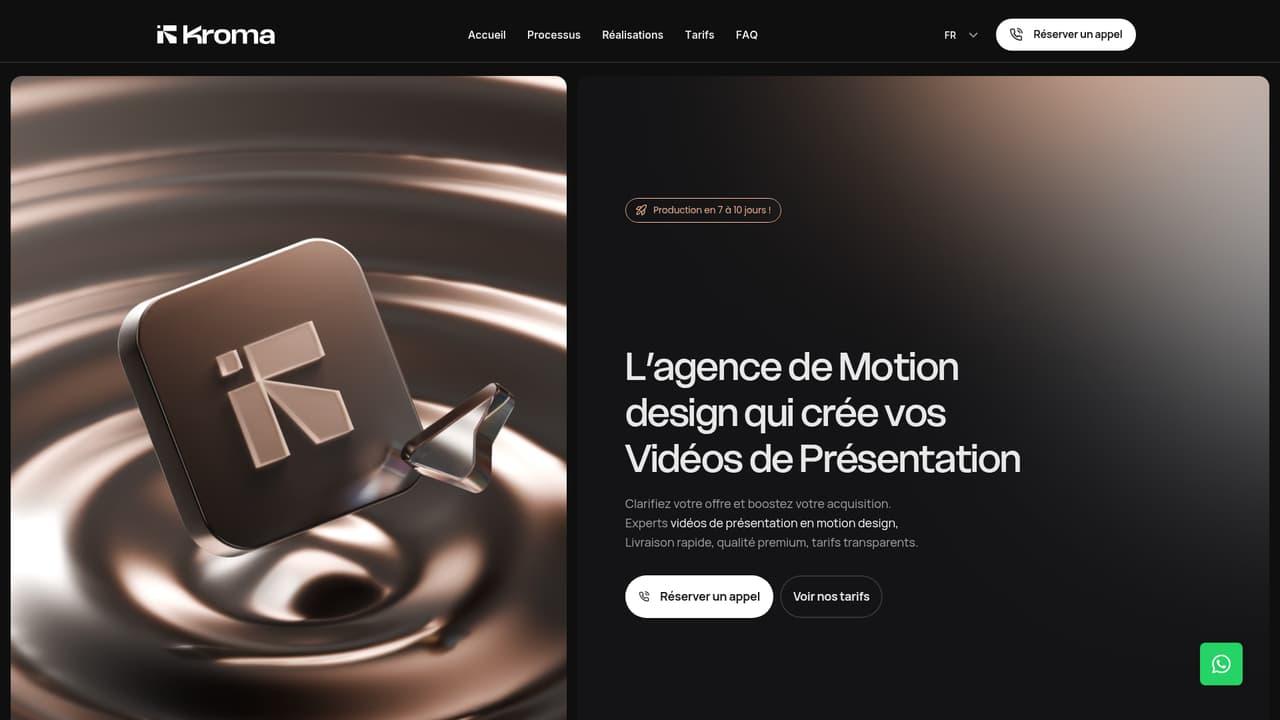 Best motion design agencies in France