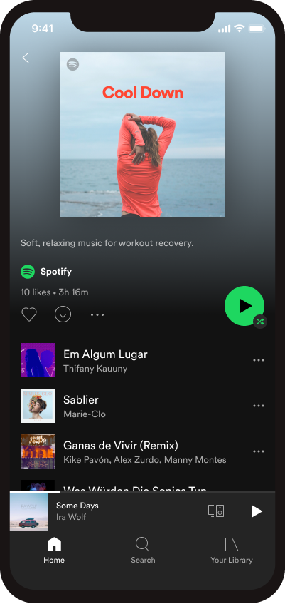 Spotify’s Mobile Responsiveness