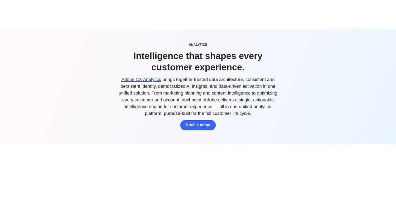 Adobe Analytics