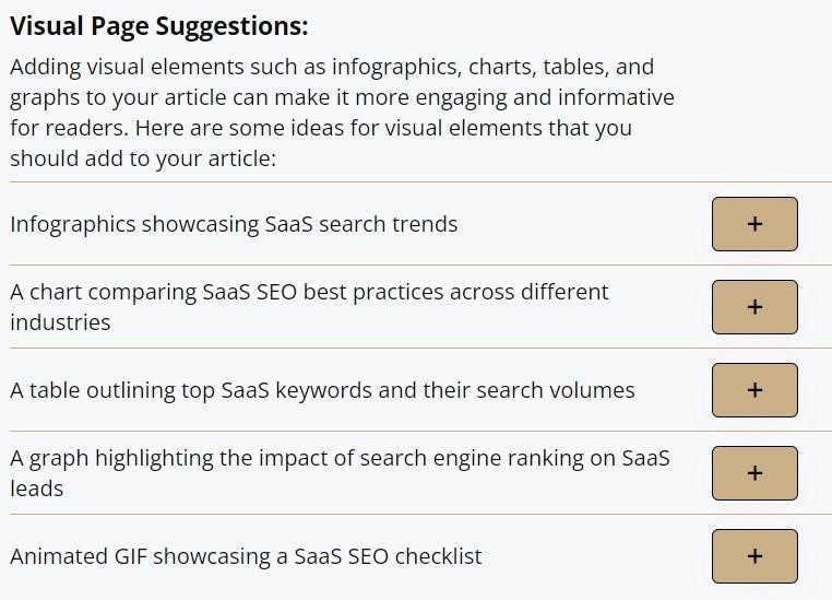Visual Page Suggestions