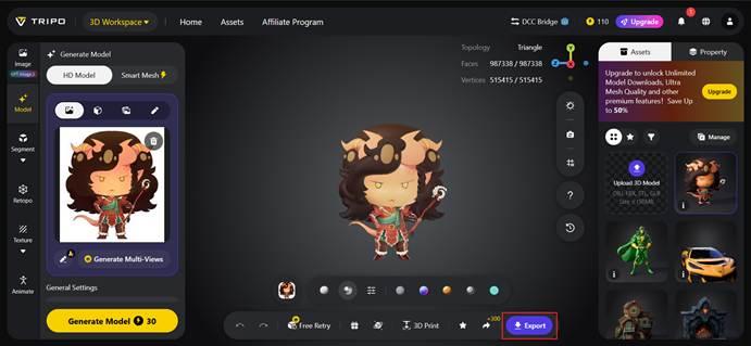 AI 3D Modeling