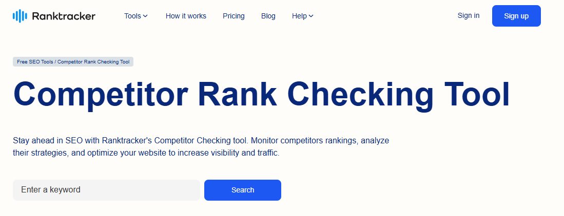Competitor Analysis