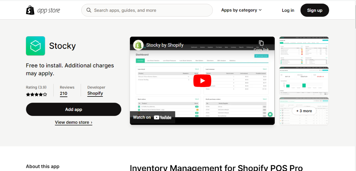 Shopify for example, integrates with inventory management apps like Stocky