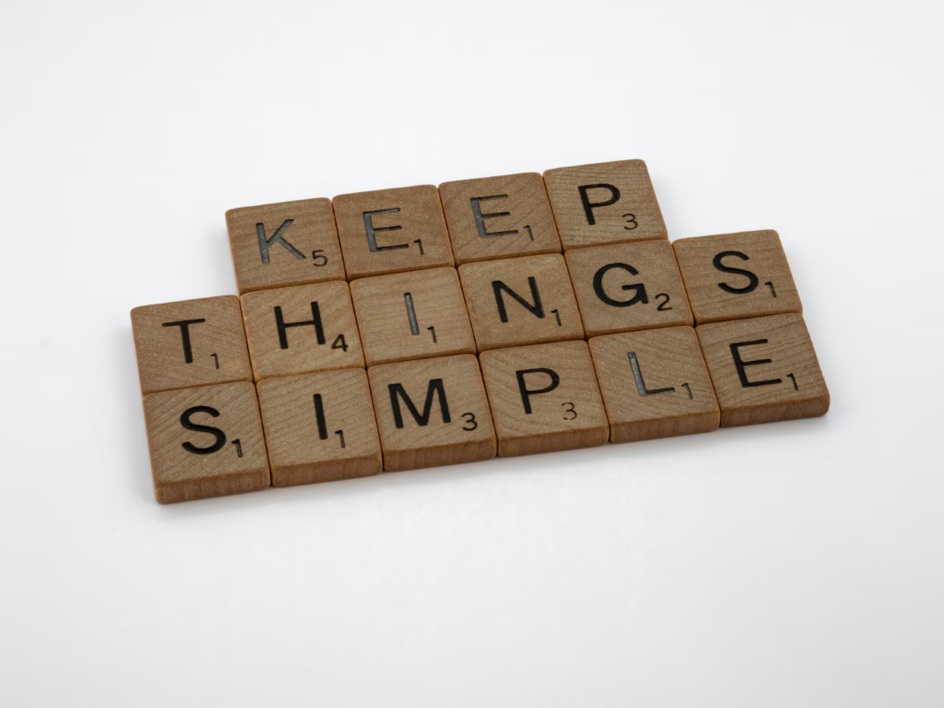 Avoid Clutter