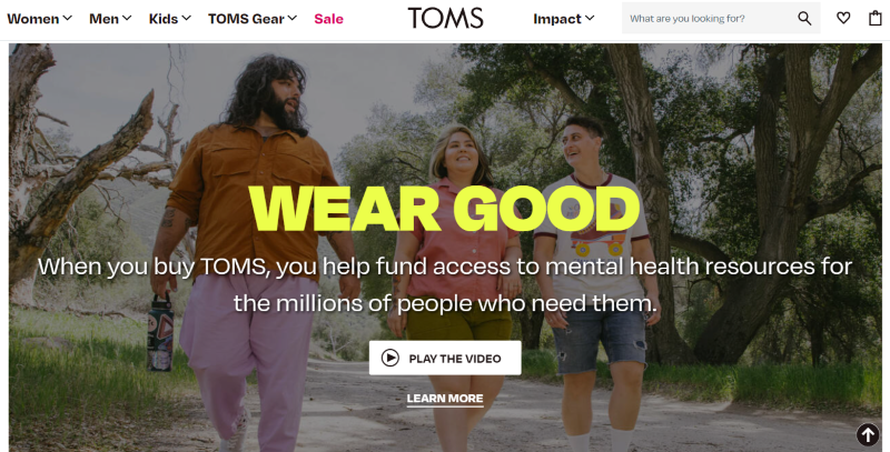 TOMS brand