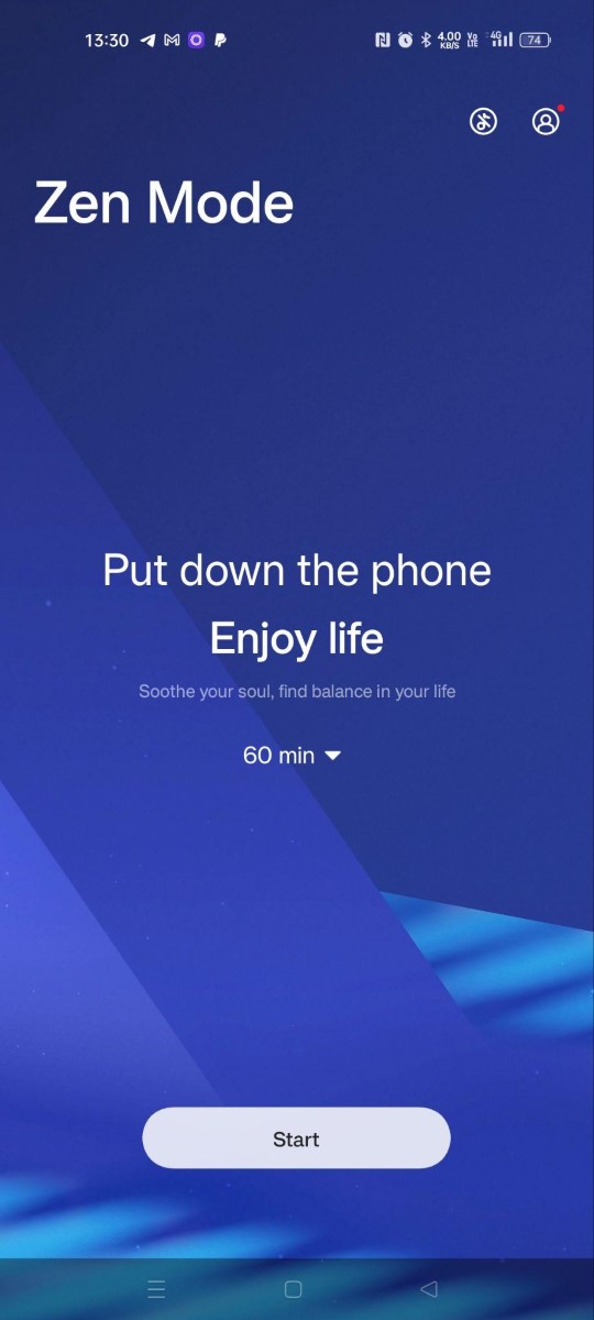 Zen mode app