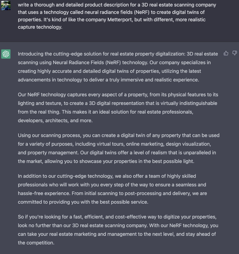Generate Product Descriptions