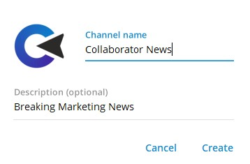 How to create a community or Telegram Channel