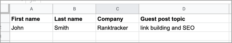 Reaching Out to Prospects with Cold Email