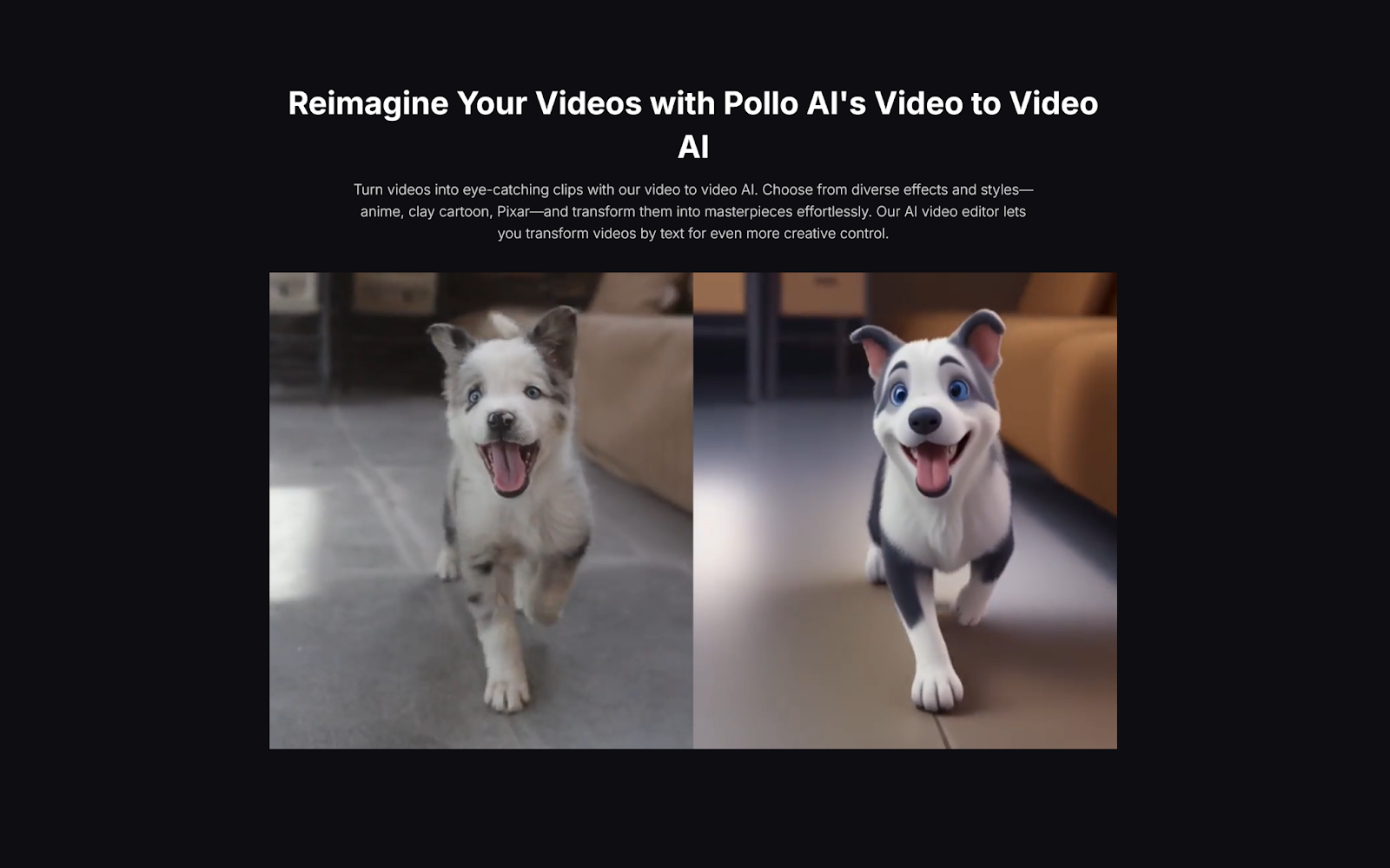 AI-Powered Video Transformation