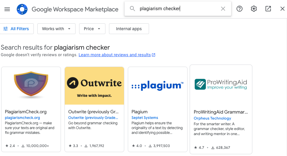 Google Workspace Marketplace