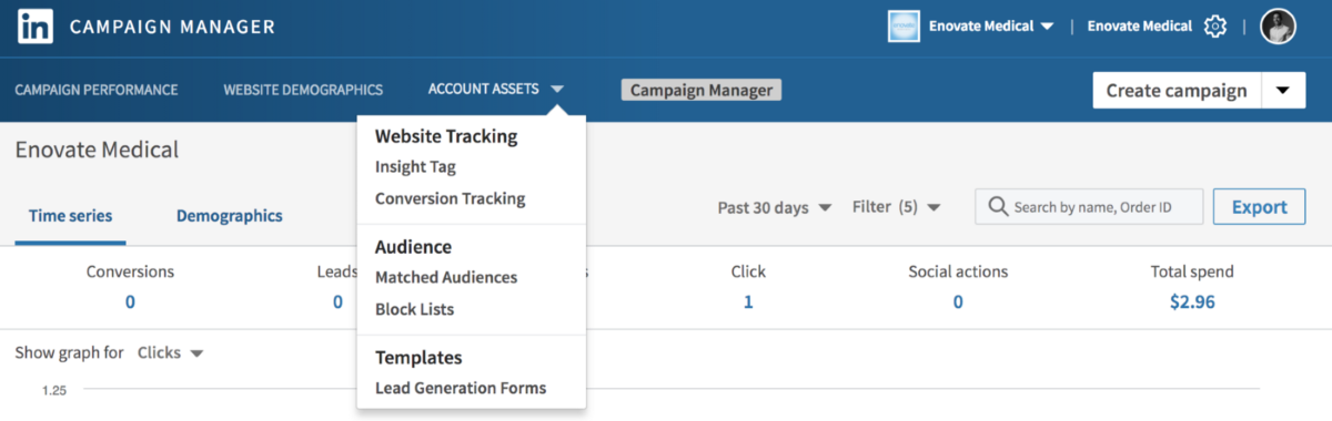 Creating a Campaign Manager account