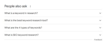 People Also Ask