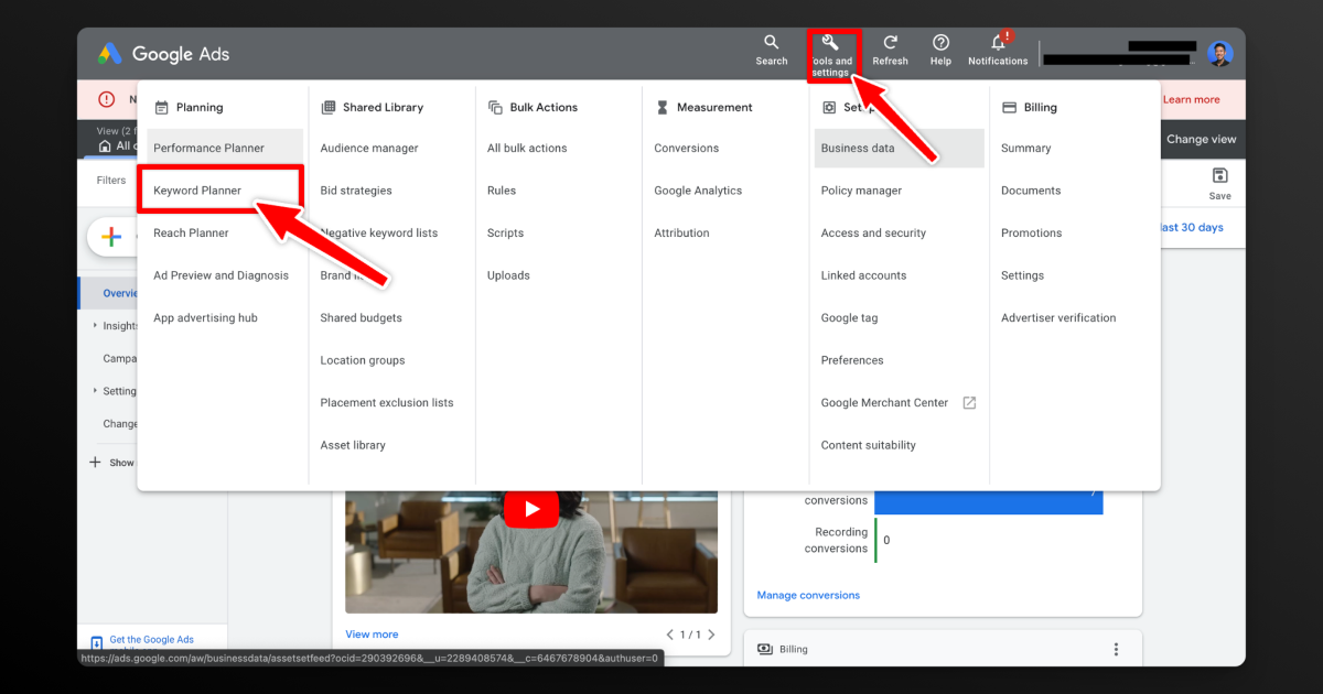 Keyword Planner